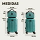 thumbnail image 5 of Set de 4 Maletas de Viaje Rígidas 20 y 18 Pulgadas con 2 Neceseres de 11 Pulgadas Equipaje Ligero con Ruedas 360 y Candado TSA Seraphiel, 5 of 6