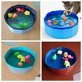 thumbnail image 3 of Foldable dog pool, foldable hard plastic dog swimming pool, portable children's swimming pool, pet pool, dog shallow pool, bathtub suitable for small dogs, medium and large dogs, cats and children, 3 of 7