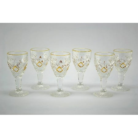 Cheers Cordial Glass - Three Star Im/Ex Inc. Liquor Cordial Shot Glass (Set of 6)