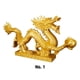 thumbnail image 4 of Billuyoard Dragón Artificial resina zodiaco chino Base decoración ornamento exquisito sala de estar estudio boda deporte regalos Decoración del hogar Dorado 2# Billuyoard HA077296-01, 4 of 6