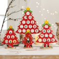thumbnail image 5 of DIY Mini Christmas Tree Decorations Window Display Ornament adornos Wooden Christmas Tree Desktop Ornament Christmas Supplies, 5 of 5