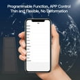 thumbnail image 3 of 32x128 Scrolling LED Sign, Programmable Flexible LED Digital Display, Smart APP Programmable Eye Display Text Animation Image Editing Screen for Car Concert Store Decor, 3 of 7