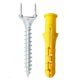 thumbnail image 1 of 50pcs Seamless Double-headed Screw Solid Wood Baseboard Seamless Foot Security Screws, 1 of 5