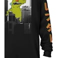 thumbnail image 7 of Nickelodeon Mens Long Sleeve Shirt, Classic Rugrats Reptar Shirt Black - XL, 7 of 7
