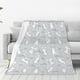 thumbnail image 1 of Balery Fun Rabbit Manta de Felpa Suave y Acogedora – Cobija de Franela Aterciopelada para Cama, Lavable y Cálida para Sofá, Mascotas, Transpirable-50"x40", 1 of 7