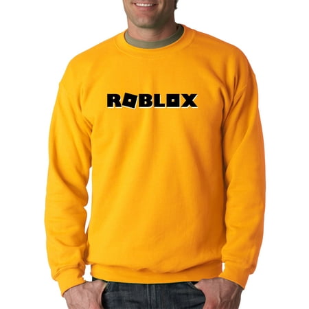 Trendy Usa Trendy Usa 1168 Crewneck Roblox Block Logo Game - trendy usa 1168 unisex long sleeve t shirt roblox block logo game accent large carolina blue