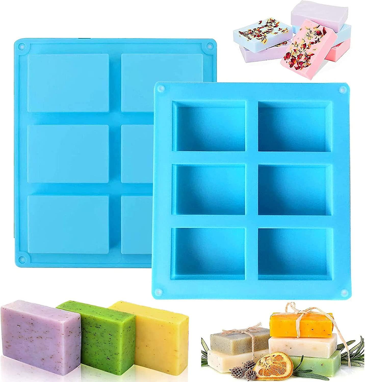 Vasemele Moule Pour Savon Maison Moulle Savon Silicone Moule