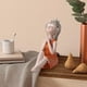 thumbnail image 5 of linda escultura,Estatuilla de resina para mujer,estatua,adorno de escritorio,Decoración del hogar Decoración de escultura de mesa coleccionable,Regalo de colección de figuras decorativas de, 5 of 8