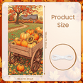 thumbnail image 2 of Autumn Theme Harvest Banner Decorative Farm Backdrop Thanksgiving Pumpkin Rustic Design for Fall Decoration Seasonal Celebration, 2 of 9