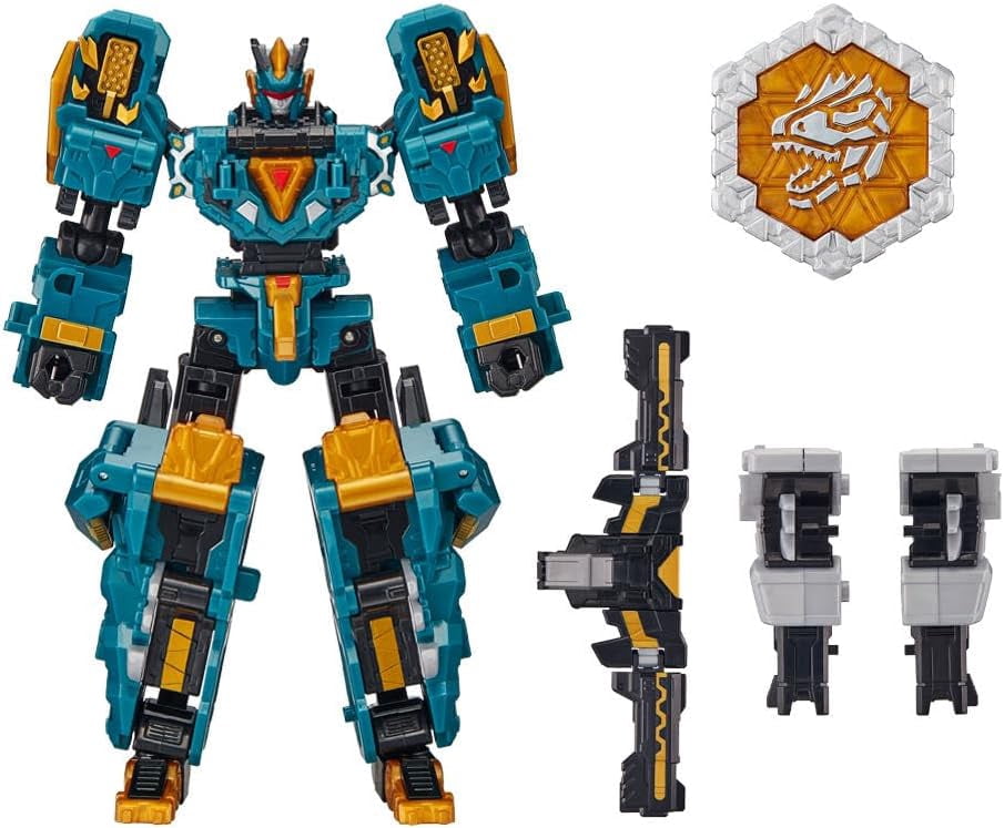 Miniforce Dinoid Bundle – Storm Tera, Buster Giga, Tidal Shark Transforming Robot Set with Accessories