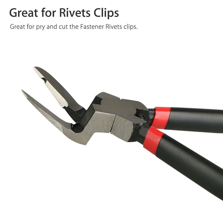 Mduoduo Car Push Pin Retainer Fastener Rivet Trim Clip Cutter Puller Pliers Removal Tool Designed to Prevent Damage to Clips and Trims Car Accessories Mduoduo Car Push Pin Retainer Fastener Rivet Trim Clip Cutter Puller Pliers Removal Tool Designed to Prevent Damage to Clips and Trims Car Accessories