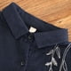 thumbnail image 4 of MHFRRA Camisa de Manga Larga con Bordado Floral para Mujer, Blusa Minimalista Holgada Azul, 4 of 8