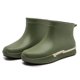 thumbnail image 1 of Ganfancp Botas de Lluvia para Adultos Calzado de Agua para Mujer Calzado de Goma de Tubo Corto Liquidación Ventas Hoy Ofertas Prime 1 Par de Botas de Lluvia, 1 of 1
