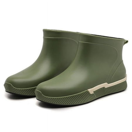 

Kayannuo Christmas Clearance Items Adult Rain Boots Women s Water Shoes Short-tube Rubber Shoes