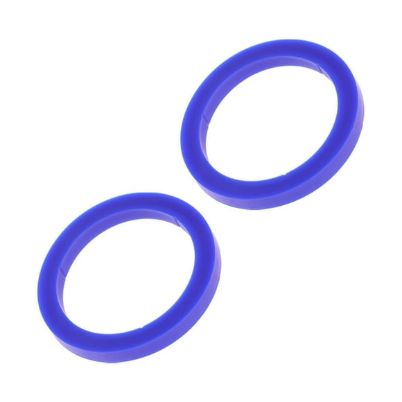 veasfak 2Pcs Silicone Group Gaskets Brew Head Gasket Rings for E61 Coffee Maker Pots Blue