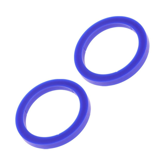 veasfak 2Pcs Silicone Group Gaskets Brew Head Gasket Rings for E61 Coffee Maker Pots Blue