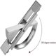 thumbnail image 4 of 4pcs 180 Rotatable Recessed Door Handle Concealed Tatami Handles 85mm, 4 of 4