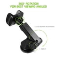 thumbnail image 5 of Cellet Extendable Telescopic Dashboard Phone Mount – 360° Rotating Cradle, Reusable Sticky Suction Pad, Adjustable Viewing Angles, Secure 2-Step Locking for Car Dash & Windshield, 5 of 10