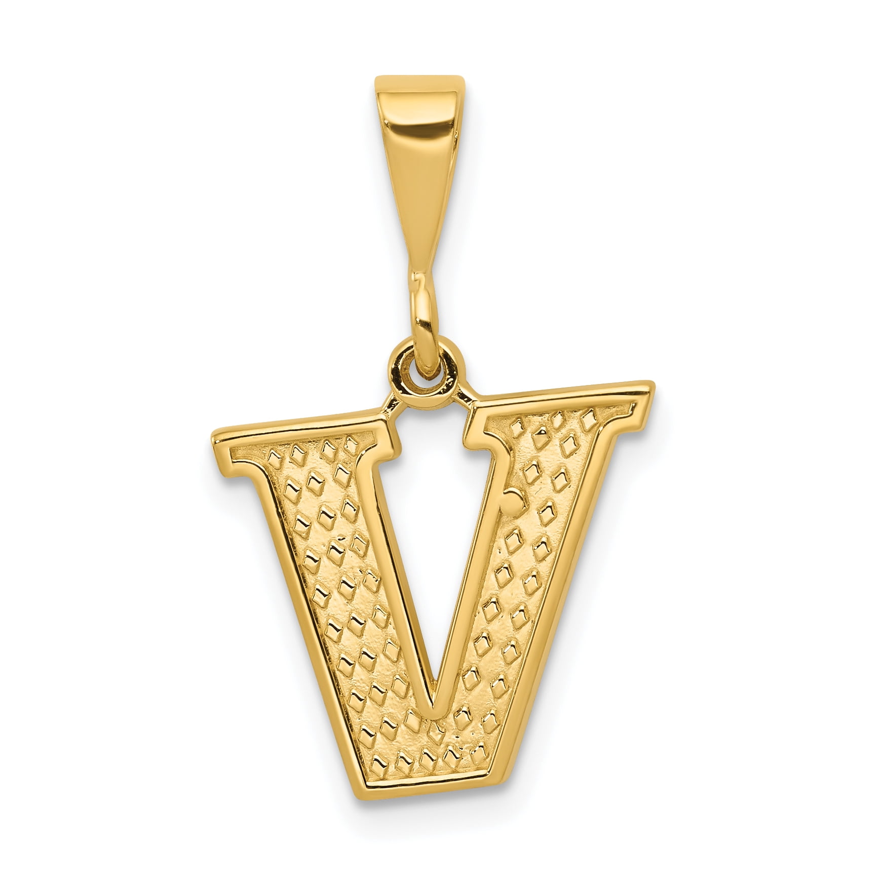 v name gold locket