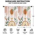 thumbnail image 2 of Blackout Kids Curtains,Boho Bohemian Art Childrens Insulated Curtains Set Of 2,Bedroom Essentials,Toddler Room Decor 42"x63"(106x160cm), 2 of 4