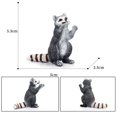 thumbnail image 1 of Mini Zoo Simulation Wild Animals Figurines Capybara Squirrel Mouse Raccoon Snake Model Plastic Action Figure Children‘s Toy Gift LZ, 1 of 7