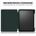 thumbnail image 3 of Dteck Case for New iPad Air 5 (2022) & iPad Air 4th Gen 2020 10.9 inch, Tri Fold Standing Cover with Built-in Pencil Holder, Green, 3 of 11