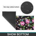 thumbnail image 6 of Pioneer Flower Floral Print Pattern Kitchen Rugs Sets Of 2,Anti Fatigue Kitchen Mat Rugs Non Slip Washable,Decorative Kitchen Floor Mats for Kitchen,Sink,Laundry,17"x30"+17"x47", 6 of 7