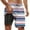 f-Blue, variant on Kcolen Swim Trunks Men Gradient Men Swim Shorts Stretchy Upf Mens Swimwear Men Swim Trunks Beach Summer Loose Fit Bathing Suit Beach Board Shorts