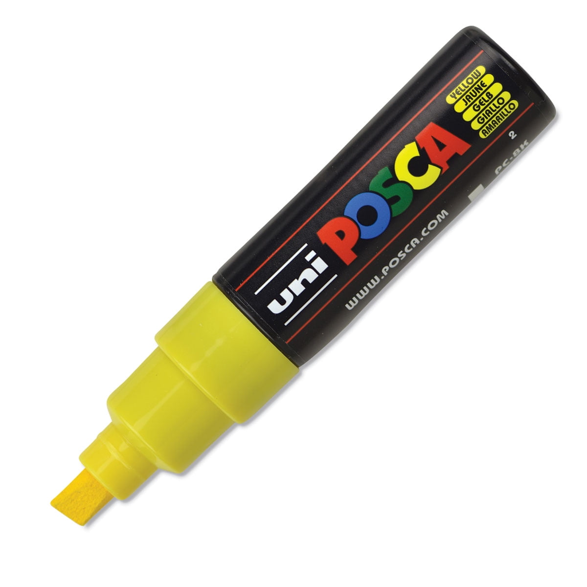 JAM Paper Chisel Tip Acrylic Paint Marker, Yellow, 2/Pack in the Pens,  Pencils & Markers department at