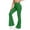 #036-Green, variant on TaTaai Women's Flared Yoga Pants High Waist Tummy Control Bootcut Leggings Scrunch Butt Lift Sports Gift