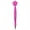 Pink, variant on Flower Pens, Retractable Gel Pens with 1.0mm Smooth Tip, Elegant Cute Ballpoint Pens Black Ink for Favors, Business Conferences, Classroom Rewards, Wedding Giveaways, Yellow