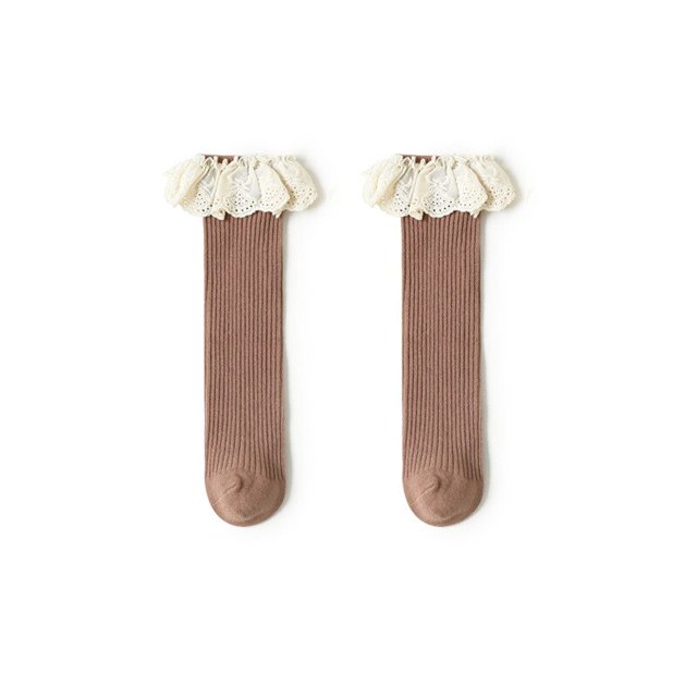 Calentador de piernas para niñas y bebés, calcetines hasta la rodilla de zorro, calcetines bonitos de algodón, ropa de primavera para niños, calcetines de dibujos animados Unisex para niños pequeños Tan Jianjun unisex