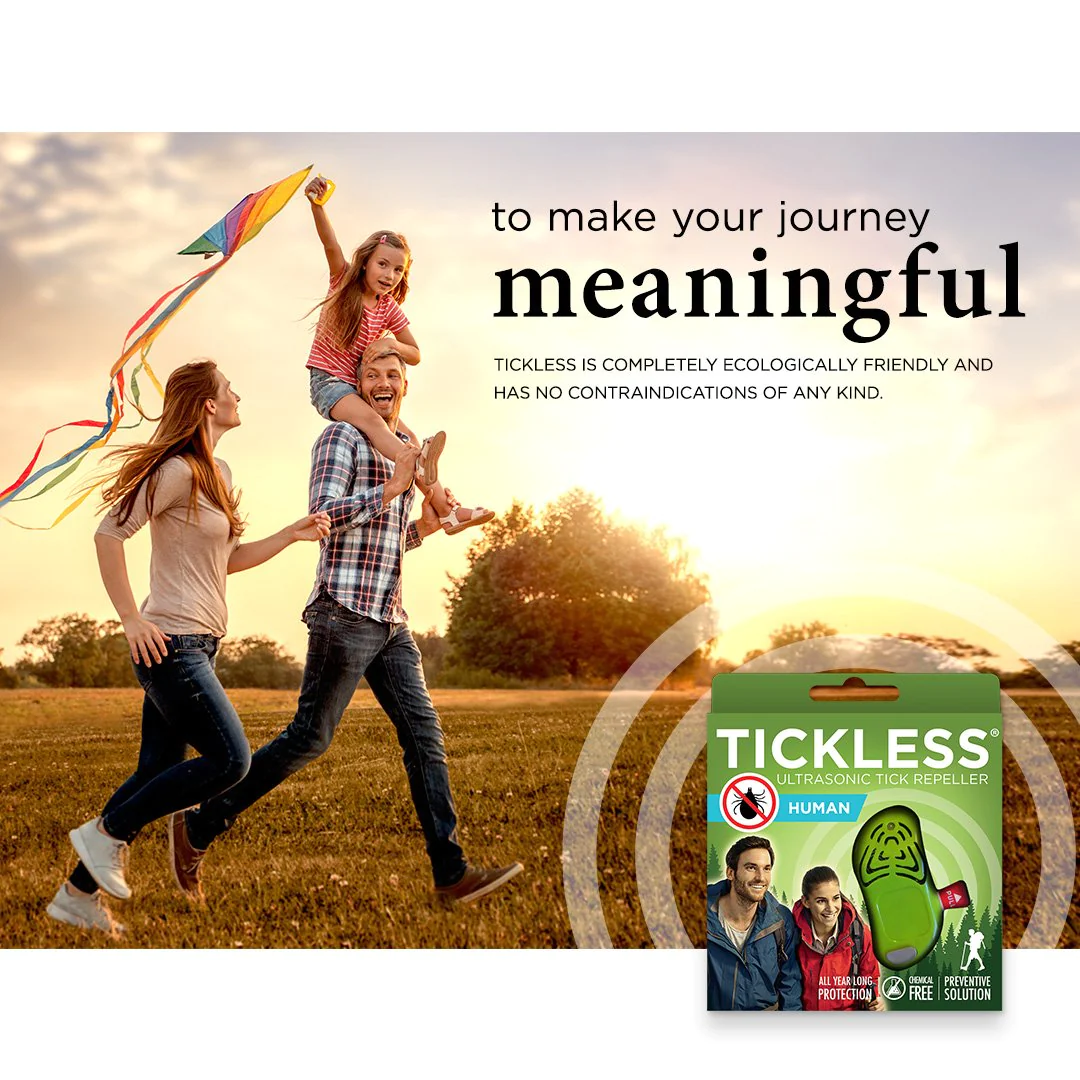 Tickless Chemical Free Human Ultrasonic Tick Repellent, 1.12 oz