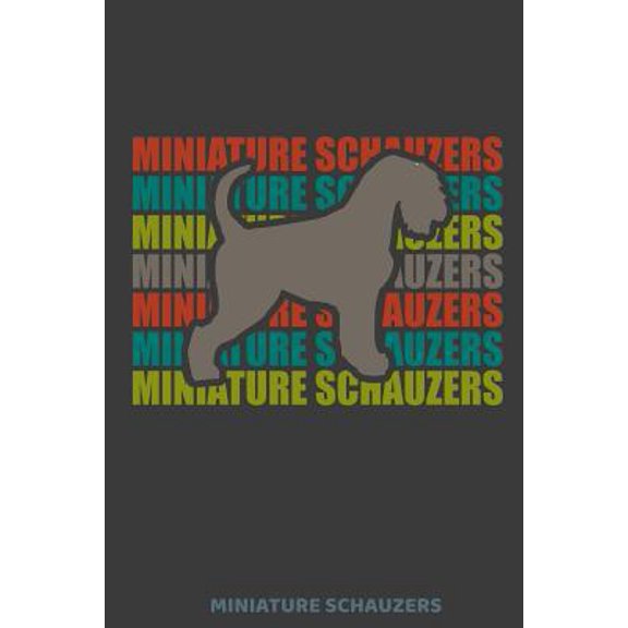 Pre-Owned Miniature Schauzers: 100 Pages habittracker Tracker Habit Large Big 6 x 9 for dog lover, dog moms and dads, school boys, girls, kids and pupils (Paperback)