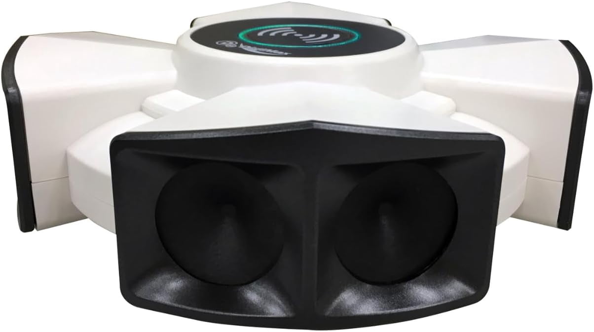 DigiMax Industrial 360° 8 speakers Bluetooth Smart Ultrasonic Rodent Repeller Pest Control Rat Repellent App Compatible Wide Range Kitchen Restaurant
