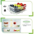 thumbnail image 5 of PrepNaturals 5 Pack 30 Oz Glass Meal Prep Containers - Dishwasher Microwave Freezer Oven Safe - Glass Storage Containers with Lids (Multi-Compartment), 5 of 7