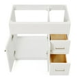 thumbnail image 6 of Ariel F036s-L-Bc Hamlet 36" Single Free Standing Vanity Cabinet Only - Grey, 6 of 7