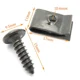 thumbnail image 4 of Suitable for Juego de 30/20/10 tornillos autorroscantes y clips for motocicleta, coche, scooter, ATV, ciclomotor, bicicleta eléctrica, cubierta de plástico, retenedor de metal, M4, M5, 4,2 mm y 4,8 mm, 4 of 7