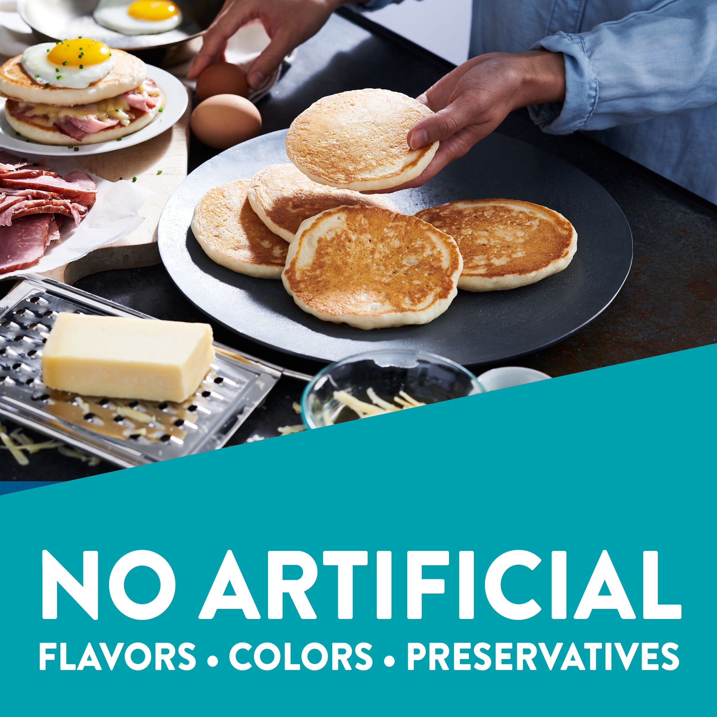 (3 pack) Krusteaz® Buttermilk Protein Pancake Mix 20 oz. Box