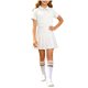 thumbnail image 2 of Odeerbi Niñas 3 Piezas Preppy Vestido Tenis Camisa de Golf y Falda Plisada Con Set de Uniforme de La Escuela de Las Medias, 2 of 9