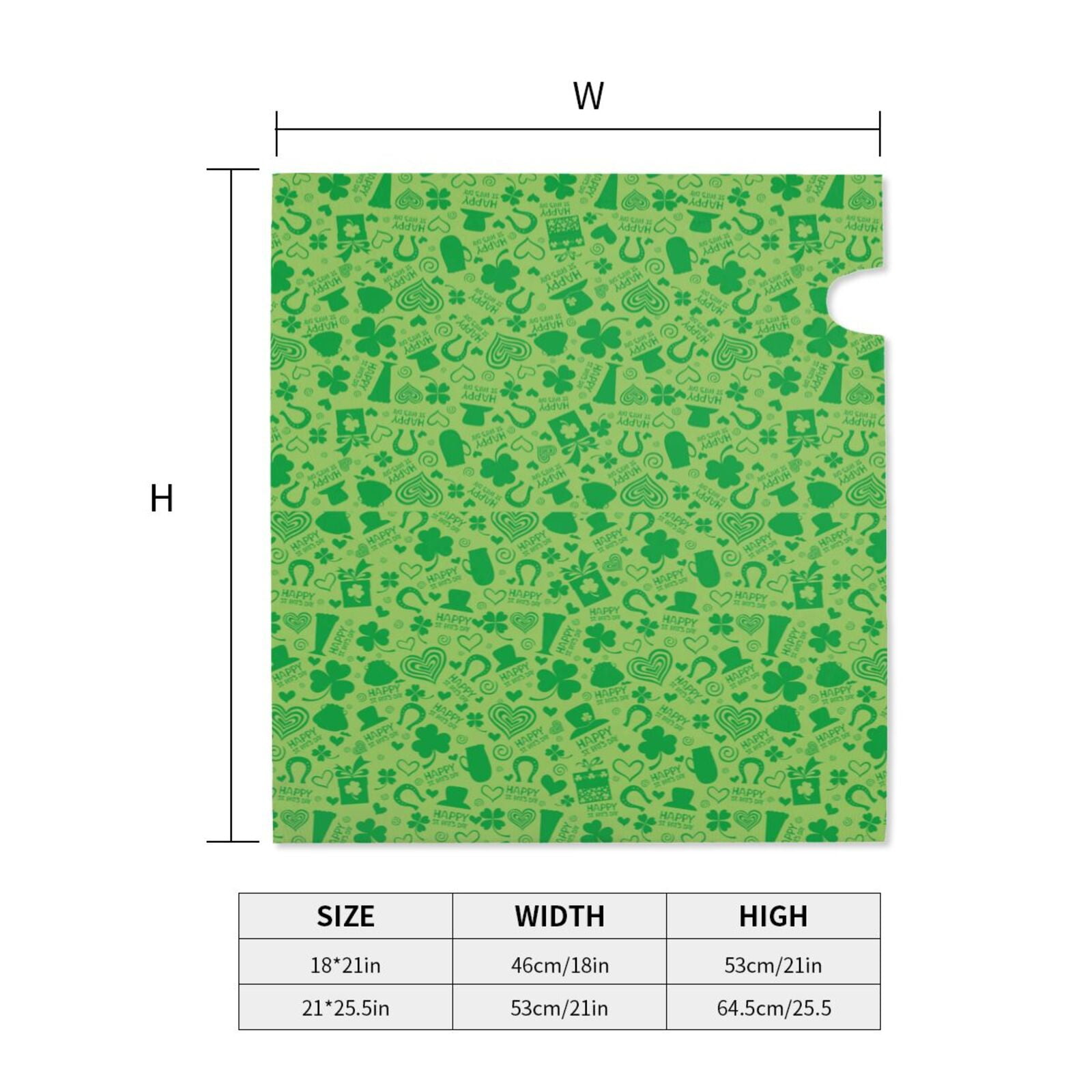 Xecao St Patrick's Day for Mailbox Cover with Magnetic Strips, Waterproof and Sunscreen, Adds a Decorative Touch to Your Garden Yard.