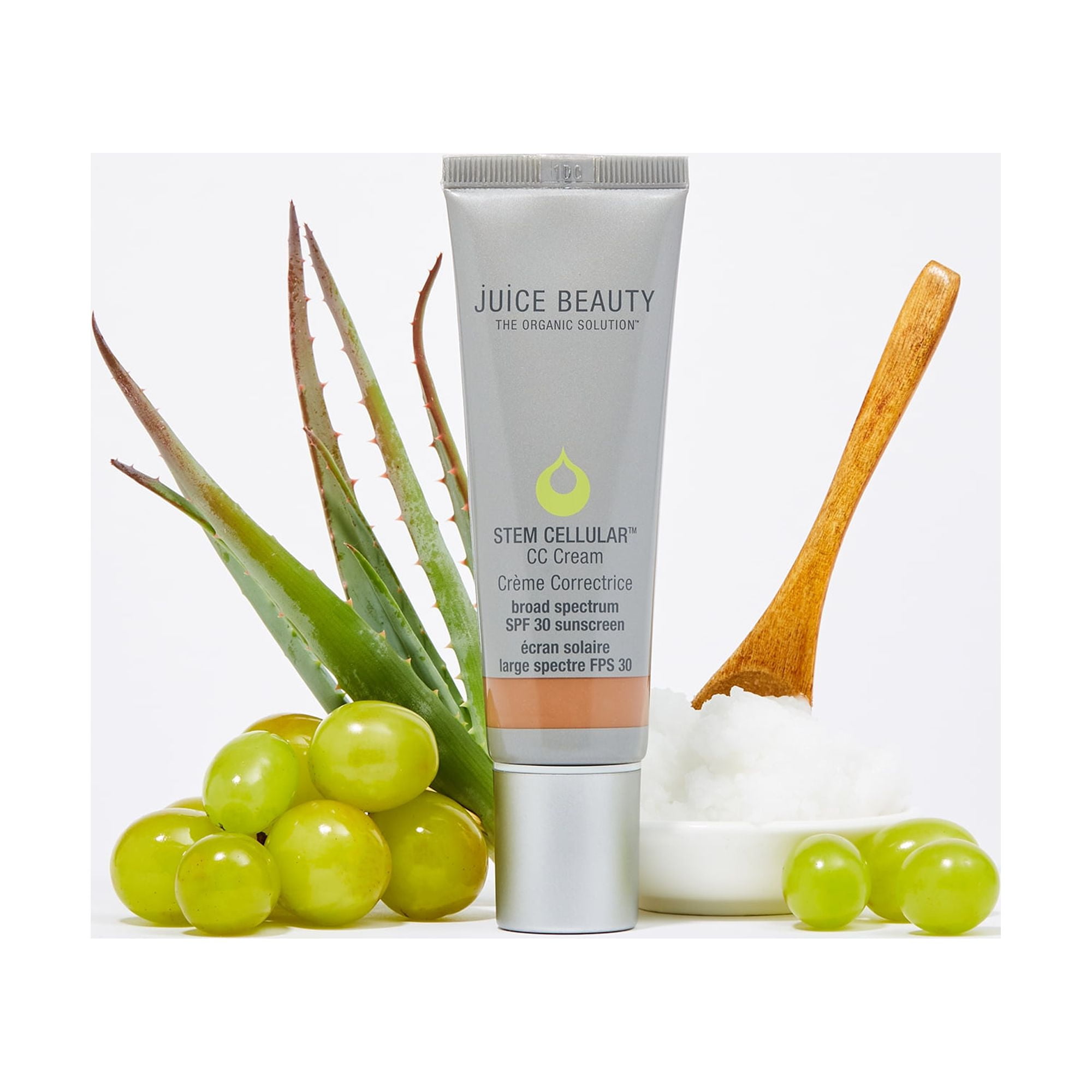 Juice Beauty Stem Cellular CC Cream, Anti Aging, Rosy Glow, SPF 30, 1.7 oz