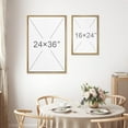 thumbnail image 5 of IDEA4WALL Framed Canvas Print Wall Art Set of 3 Floral Botanical Retro Wildflower Bouquet Vintage Classic Illustrations Fine Art Zen Country/Farmhouse Rustic for Home Decor - Natural 16"x24"x3, 5 of 5