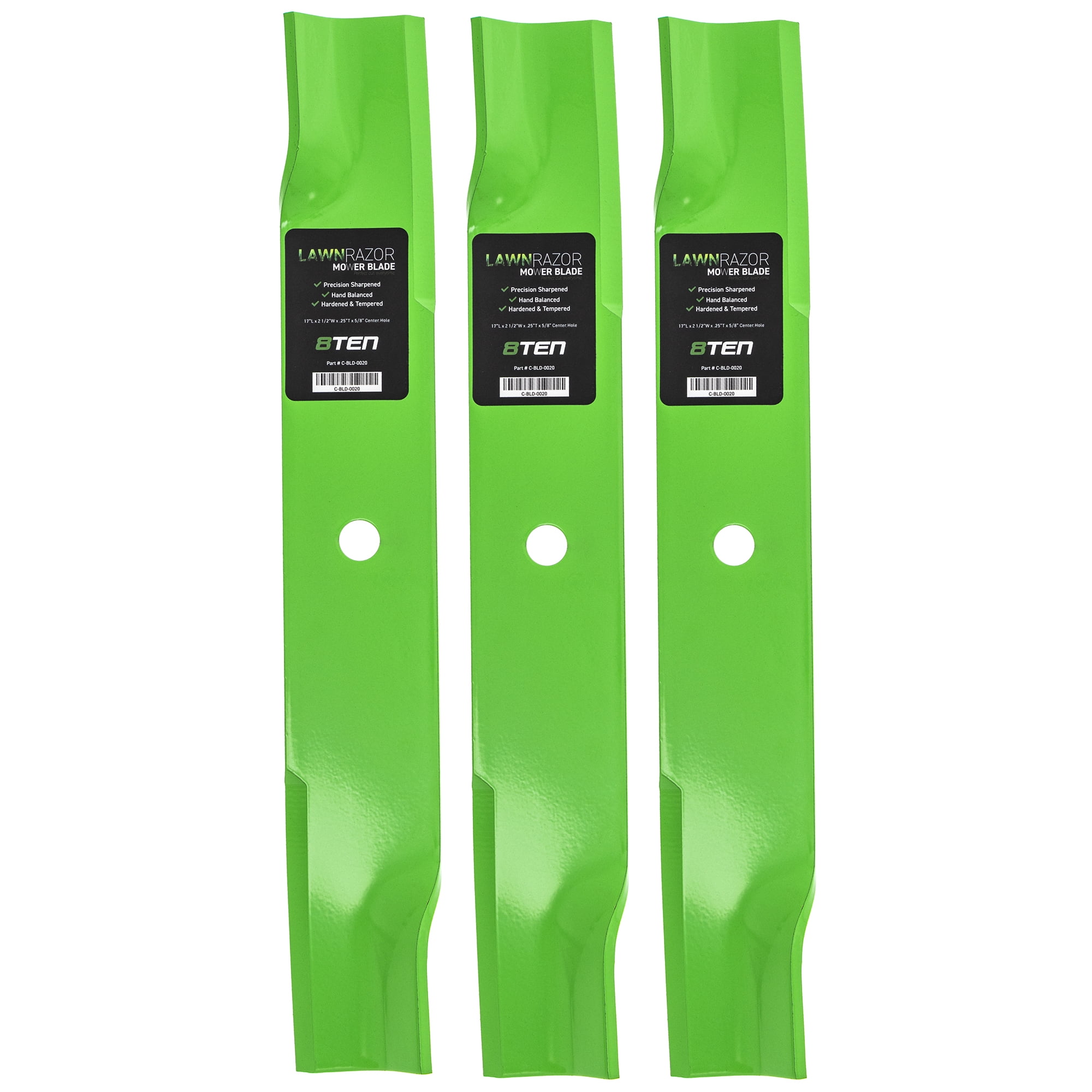 LawnRAZOR Mower Blade for Dixie Chopper 30227-50 Toro 113579 Rolled Set 6 Pack LawnRAZOR Mower Blade for Dixie Chopper 30227-50 Toro 113579 Rolled Set 6 Pack