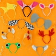 thumbnail image 6 of TOPTIE 6 Pcs Fish Animals Ears Headband, Decorations for Adult & Kid, Costume Hair Hoop, 6 of 9
