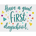 thumbnail image 4 of Great First Day School Backdrop Banner with Colorful Shapes and Dots Party Decorations Photography Props for School Events Classroom Decorations and Memory Photos, 4 of 8