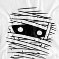thumbnail image 3 of Popfunk Halloween Mummy Costume Kids T Shirt for Youth Boys and Girls, White, Small, 3 of 3