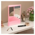 thumbnail image 1 of Slim True Mirror Non Reversing Mirror for Makeup Vanity & Beauty, 1 of 6