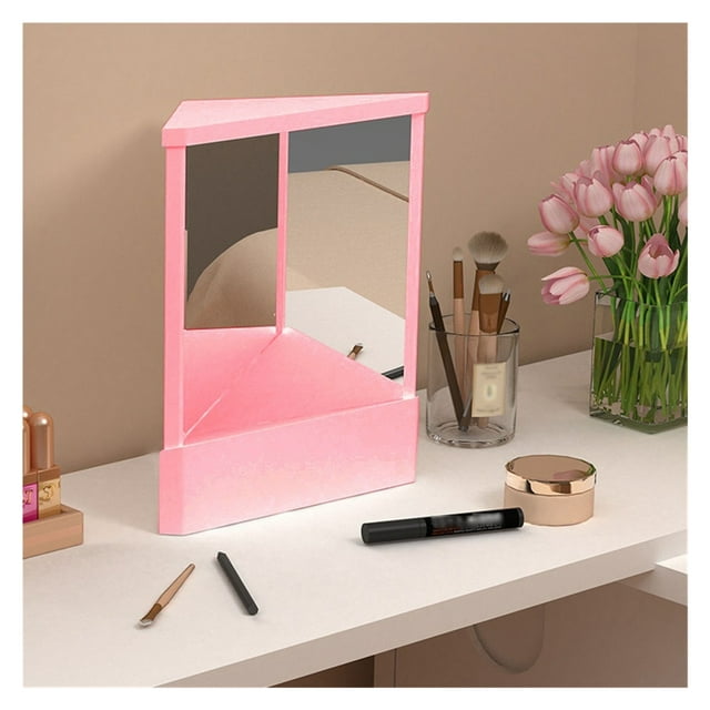 Slim True Mirror Non Reversing Mirror for Makeup Vanity & Beauty