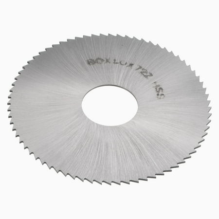 

Uxcell 80mm Dia 22mm Arbor 1mm Thick 72 Tooth High Speed Steel Circular Saw Blade